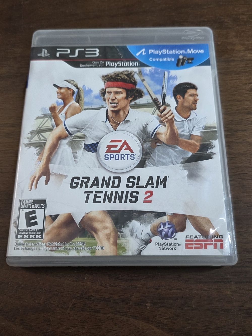 Sony PS3 EA Sports Grand Slam Tennis 2 Game Cib